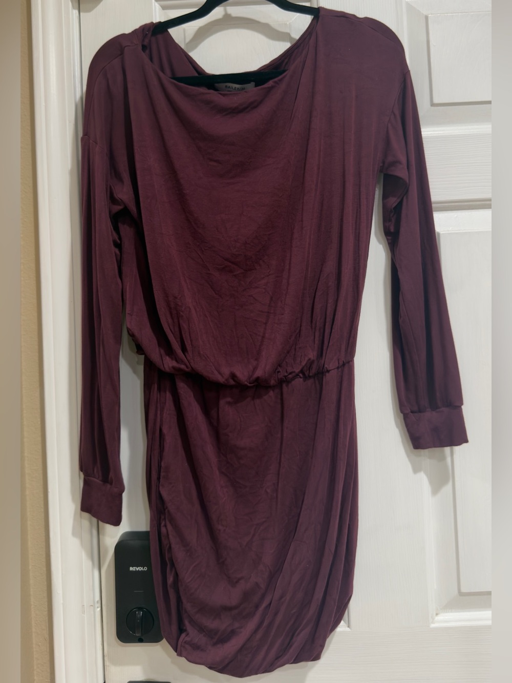 Bailey 44 Long Sleeve Dress in Deep Wine